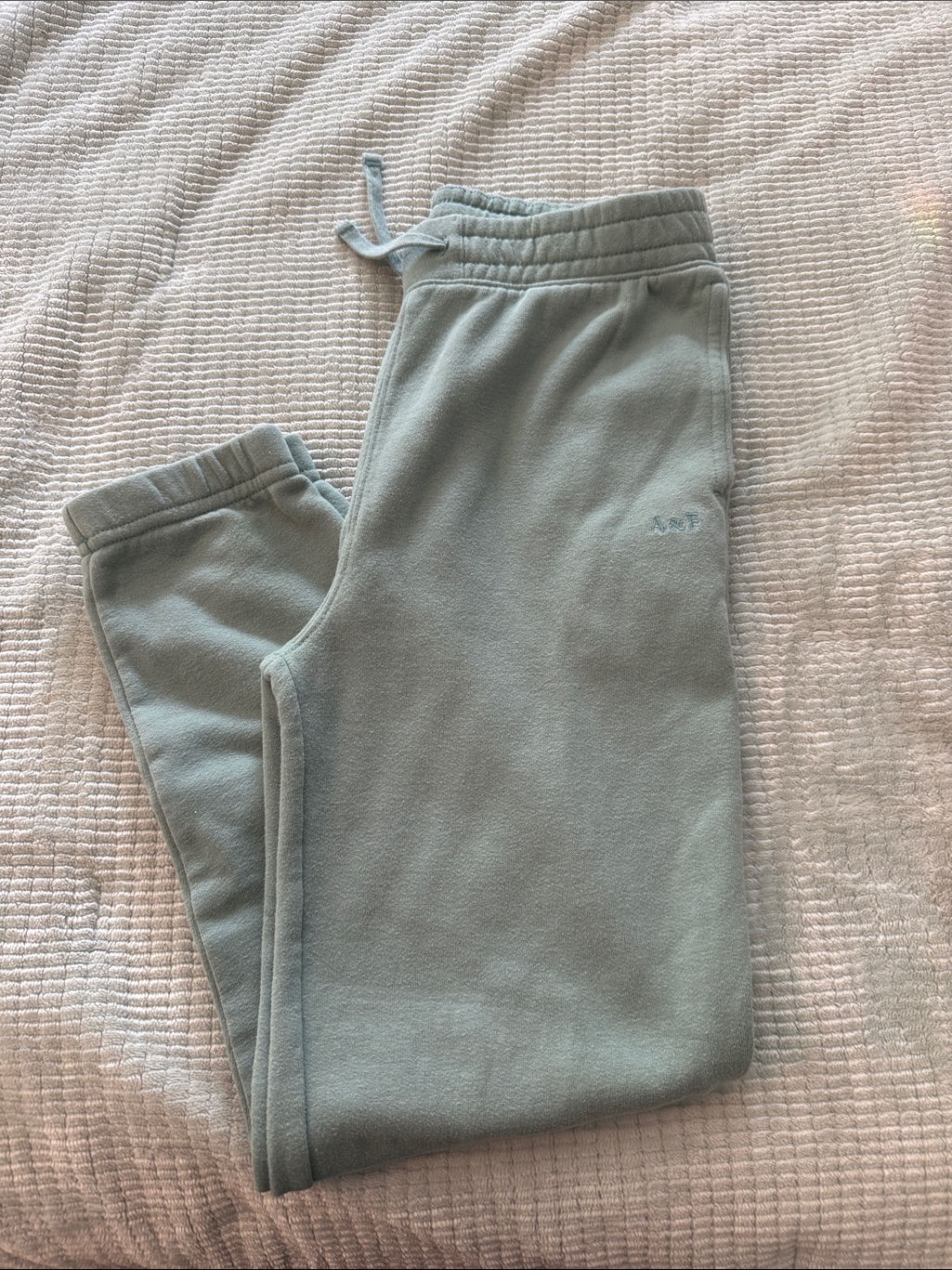 Girl’s Light Green Abercrombie Jogger Pants